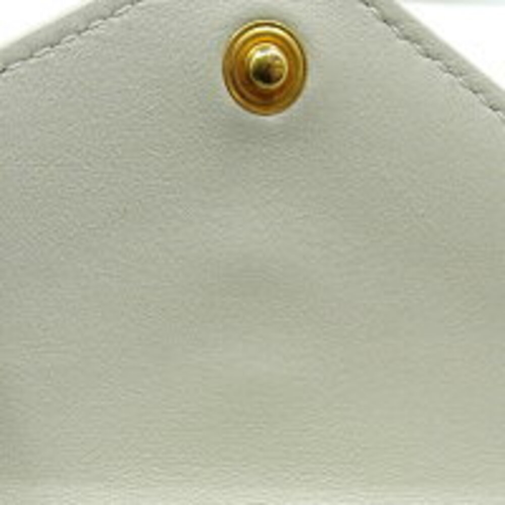 Saint Laurent Cassandre Matelasse wallet quilted grain de poudre leather Black - Picture 4 of 7